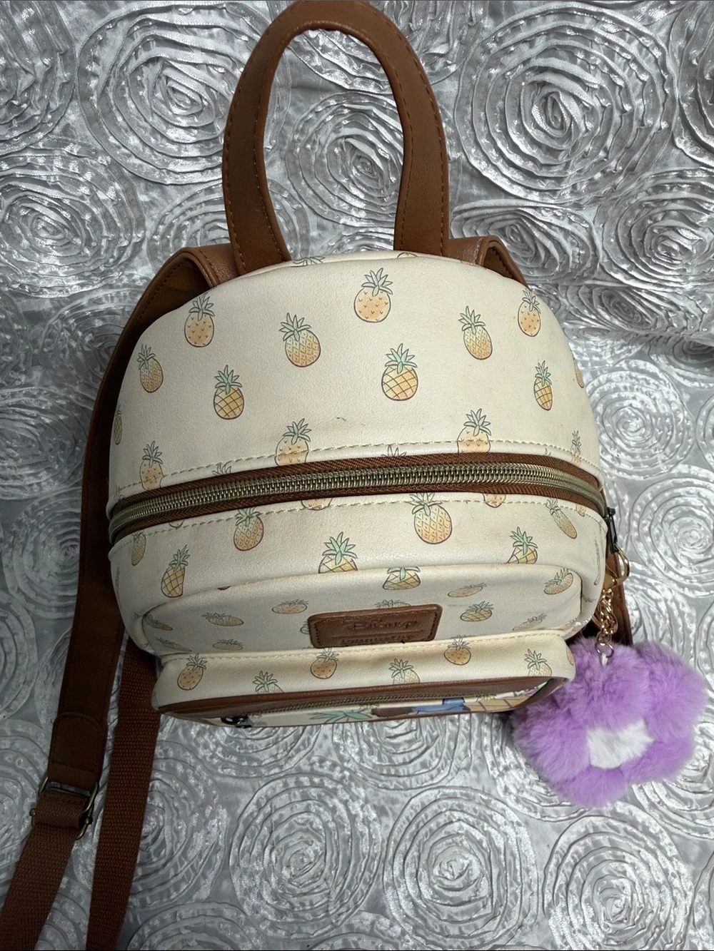 Disney Lilo & Stitch Pineapple Mini Backpack - ohana means family
